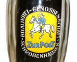 Brauerei Genossenschaft Zur Post +1975 Schrobenhausen German Beer Glass ... - $19.95