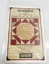 KATHY SCHMITZ Quilt Pattern - Grateful - November Patchwork  Year  12&#39;&#39;x... - £7.76 GBP