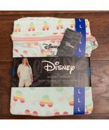 Disney Women&#39;s Rainbow Pride Mickey Mouse Pajama Short Sleeve Set Size L... - $14.85