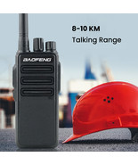 Baofeng BF-1904 UHF Walkie Talkie—10W Long-Range, 4200mAh Two-Way Radio - $42.99