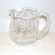 Stunning Signed Waterford Crystal Lismore 6&quot; Ice Lip PITCHER/JUG - £88.41 GBP