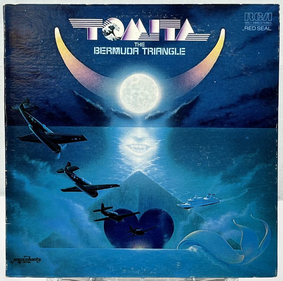 Primary image for Tomita - The Bermuda Triangle - Red Seal Color Vinyl LP Album 1979 RCA Gatefold