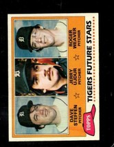 1981 Topps #626 STEFFEN/UJDUR/WEAVER Exmt (Rc) Tigers Nicely Centered *X90734 - £1.91 GBP