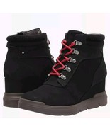 Dr. Scholl&#39;s ~ Lace-up ~ Black Suede ~ Wedge Boots ~ REIGN ~ Women&#39;s Siz... - $105.25 CAD