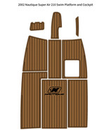 2002 Nautique Super Air 210 Cockpit Pad Boat EVA Foam Faux Teak Deck Flo... - $889.00 CAD