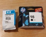 Genuine HP 98 Black, HP 93 Tri-color Ink Cartridges NEW In Box C9364WN, ... - $18.69