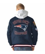 G-III New England Patriots NFL Super Bowl Champions Glory Jacket Hoody L... - £87.69 GBP