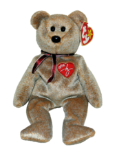 1999 TAN COLOR “SIGNATURE BEAR” WITH EMBROIDERED SIGNATURE HEART ON CHES... - £5.54 GBP