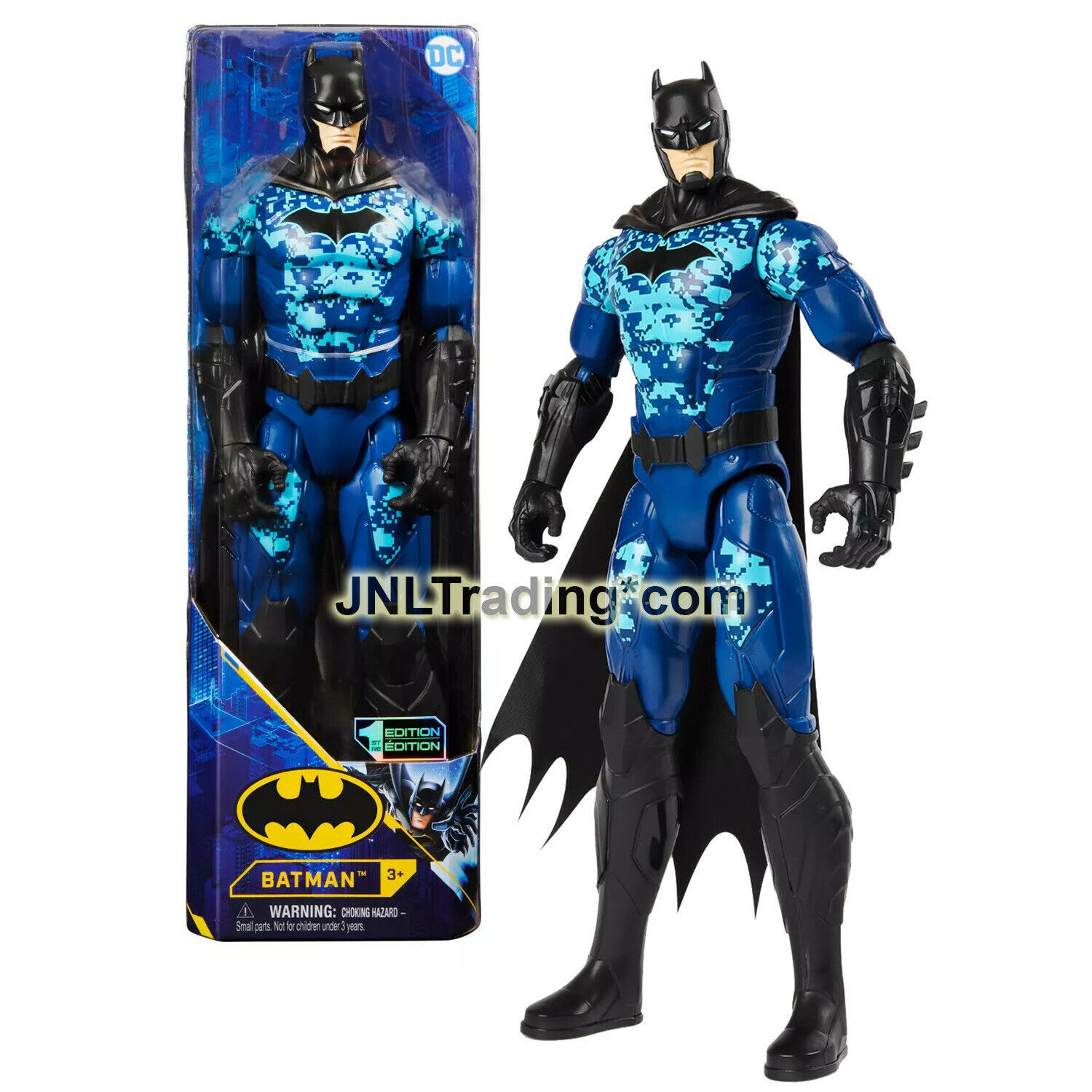 Primary image for Year 2020 DC Comics Batman Series 12 Inch Tall Action Figure - Blue Camo BATMAN