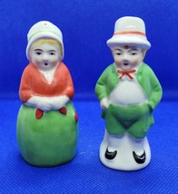 Vintage Irish Man and Woman Salt And Pepper Shaker Set - Made in Japan - £19.97 GBP