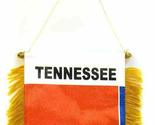 K&#39;s Novelties State of Tennessee Mini Flag 4&quot;x6&quot; Window Banner w/Suction... - £2.31 GBP