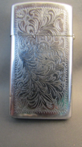 Rare Slim Zippo Lighter Ventian no.1652 1975 - £39.62 GBP