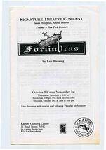 Signature Theatre Co. Presents New York Premier Fortinbras 1992 Lee Bles... - $17.82