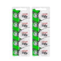 MAXELL 392 SR41W - 2 Packs of 5 Batteries + One Free Battery. USA. AG3 - £19.24 GBP