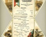 1879 Palmer House 13th Annual Banquet Menu Society of the Army of Tennessee - £2,719.39 GBP