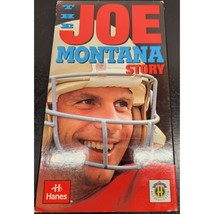 The Joe Montana Story VHS - Hanes - Upper Deck Authenticated - £5.17 GBP