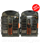 Tactix 71-piece Bit Set w Bits &amp; Ratchet Screwdriver # 900171 Pack of 2 - $66.33 CAD