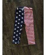 Old Navy 18-24 Month Patriotic Tights Red White and Blue 4th of July Pants - $10.56 CAD