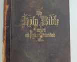 Hitchcock&#39;s New &amp; Complete Analysis of the Holy Bible 1870 Neshannock Ca... - $44.55