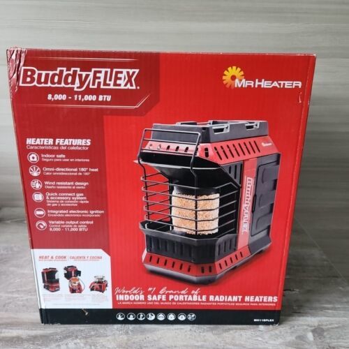 Mr. Heater Buddy-FLEX indoor outdoor Heater 11,000 BTU- New in Box RV Camp Lake - $118.80