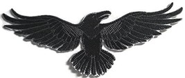 BeyondVision Custom and Unique Happy Halloween [Wild Side Raven] Embroidered Iro - £20.39 GBP