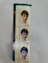 USA Famous Actres Audrey Hepburn stamp (3) 2003 MNH - $28.05