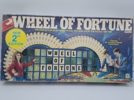 1985 WHEEL OF FORTUNE Vintage Board Game by Pressman 2nd Edition Complete - $18.69