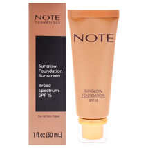 Sun Glow Foundation SPF 15 - 20 Bronze by Note Cosmetique for Women - 1 ... - $14.99