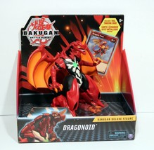 Bakugan Battle Planet Deluxe Figure Dragonoid with Foil Trading Card Spi... - £13.18 GBP