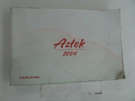 AZTEK     2004 Owners Manual 200826  - £24.99 GBP