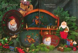 Seasons From Pumpkin Ridge V1 Tole Decorative Painting Yvonne Kresal Xmas Book  - £11.25 GBP