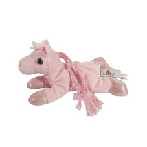 Pink Pony Braids Unipak Plush Toy Child Soft Clean Carnival Crane Machine - £14.70 GBP