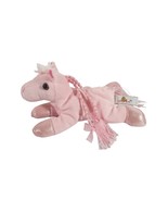 Pink Pony Braids Unipak Plush Toy Child Soft Clean Carnival Crane Machine - £14.64 GBP