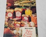 Bernardin Home Canning Guide 1975 paperback - £9.65 GBP