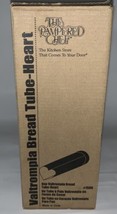 New  Open Box The Pampered Chef Bread Tube Heart Shaped 8.75&quot;x3&quot; Valtrompia - £7.60 GBP