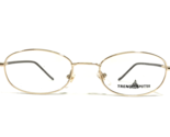 Trend Spotter Eyeglasses Frames 39 GOLD Brown Round Wire Rim 48-18-140 - £37.05 GBP