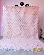 Pink Authentic Moroccan Rug  - Custom Beni Ourain rug - Azilal Rug - berber Rug  - £1,084.36 GBP