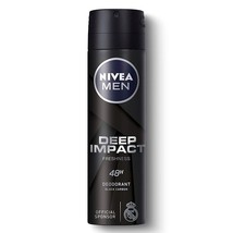 NIVEA Men Deodorant, Deep Impact Freshness, 150ml (Pack of 1) - £11.86 GBP