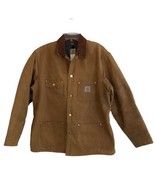 VTG Carhartt Blanket Lined Chore Barn Coat Mens XL USA Union Made Duck Brown - $199.99