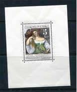 Czechoslovakia 1965 Sc 1336 MNH Sheet Titian Art Young Women  12408 - £3.53 GBP