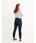 Madewell Jeans Women’s Size 26 Mid Rise 9 Inch Skinny Dark Wash Tencel S... - £23.22 GBP