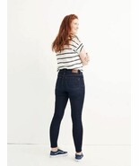 Madewell Jeans Women’s Size 26 Mid Rise 9 Inch Skinny Dark Wash Tencel S... - $561.02 MXN