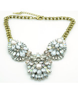 Chloe &amp; Isabel Celestial Frost Statement Necklace Prom Bridal Wedding NWT - £52.93 GBP