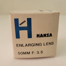 Vintage Hansa 3.5 F-50mm Enlarger Lens No. 18960 - £7.52 GBP