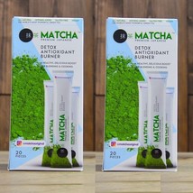Matcha Premium Detox Antioxidant Burner Japanese Natural Green Tea Set of 2 BOX - £25.57 GBP