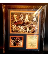 New York Mets All-Time Greats 12 1/2&quot; x 15 1/2&quot; Framed Baseball Photo - £54.20 GBP