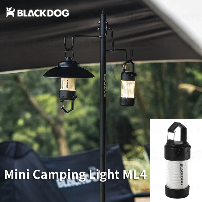 Naturehike BLACKDOG Outdoor Ultralight ML4 Camping Lamp IPX4 Waterproof Portable - £17.10 GBP+