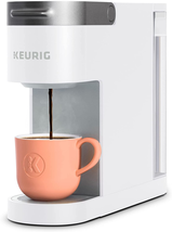 Keurig K- Slim Single Serve K-Cup Pod Coffee Maker, Multistream Technology White - £93.53 GBP