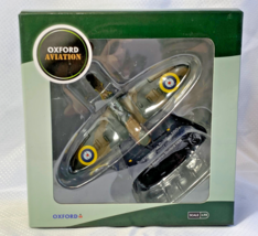 Oxford Aviation Supermarine Spitfire MKI 1:72 Diecast Plane Sqn Ldr Henr... - $29.95