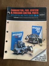 1985 Hygrade Jiffy Carburetor Fuel Systems Emission Controls Parts Catal... - $8.54